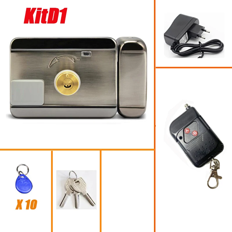 DC12V Remote Control Lock Cerradura inteligente For Access Control System use with Door Phone system