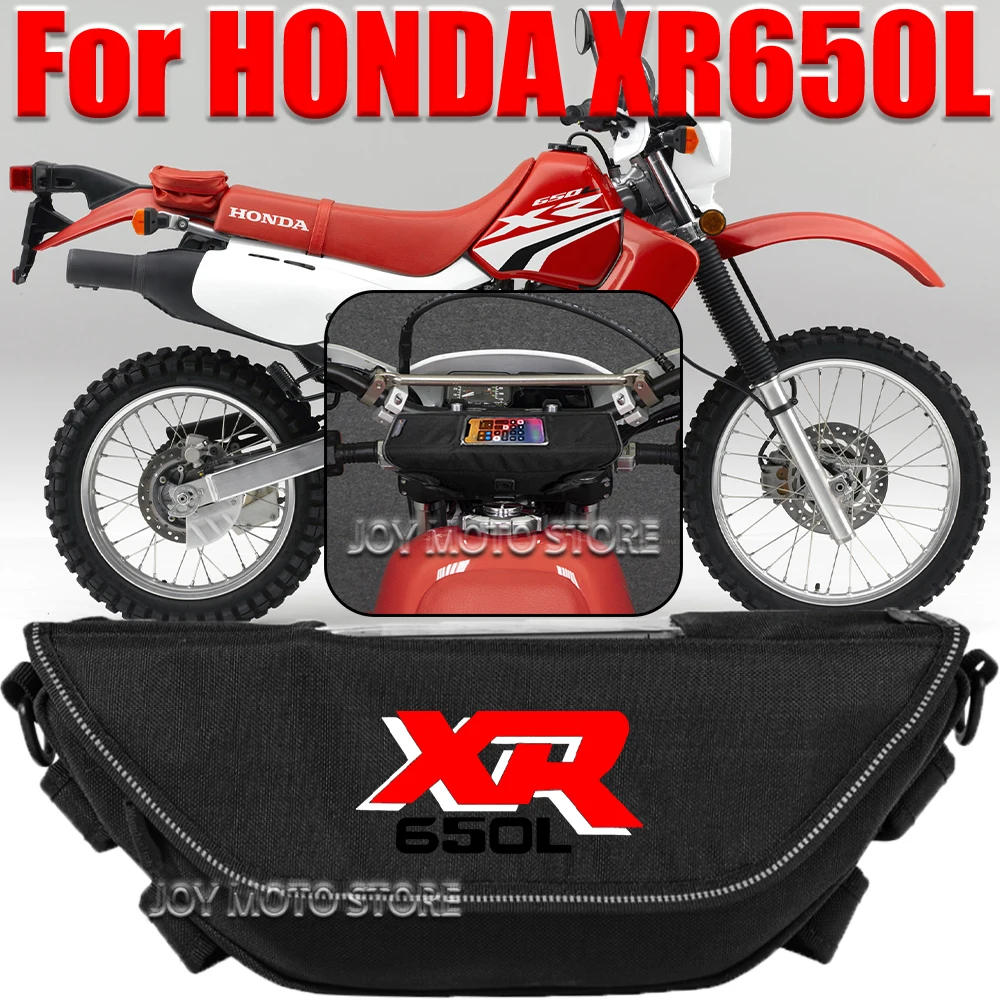 

For Honda XR650L xr650l Motorcycle accessory Waterproof And Dustproof Handlebar Storage Bag navigation bag