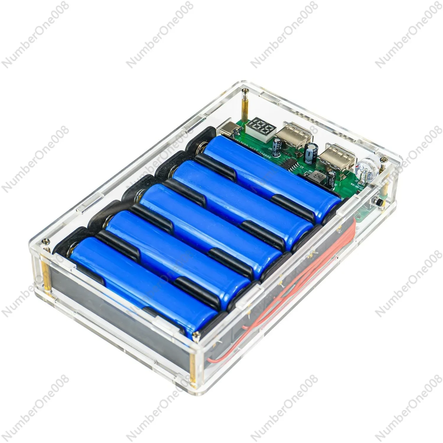 

Набор для самостоятельной сборки портативного внешнего аккумулятора IP5506: комплектующие для мобильного повербанка большой емкости, электронный обучающий набор для пайки и практики