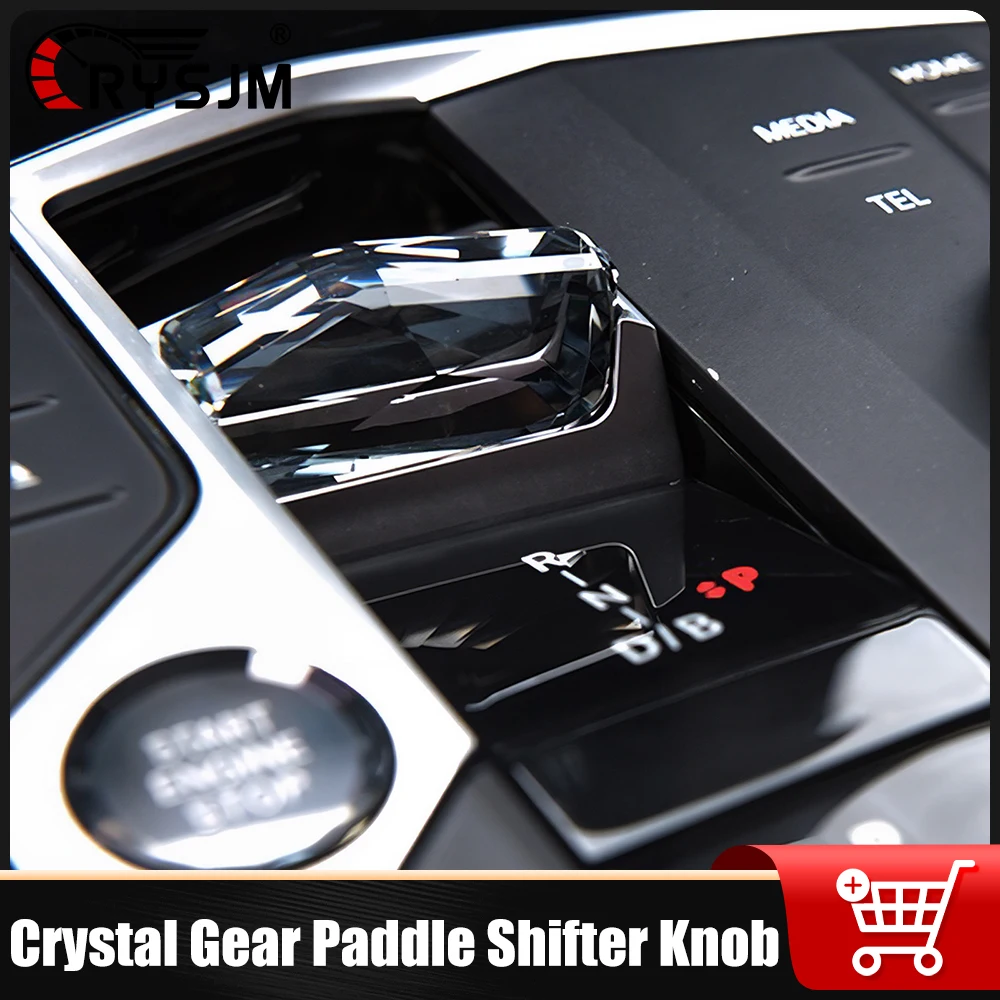 

4 Piece Set Crystal Gear Paddle Shifter Knob For BMW New 2 Series 3 Series 4 Series X5 X6 X7 i3 i4 iX3 Automotive Accessories