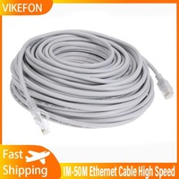 50-1m Router Computer Cable High Speed Internet Cord with RJ-45 Connector Internet Network Patch Cord for PC Router Computer