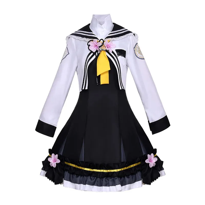 

Anime Blue Archive Shirasu Azusa Game Suit Sweet Lovely Dress Cosplay Halloween Party Role Play Outfit Costume for Womana;2,c'4,