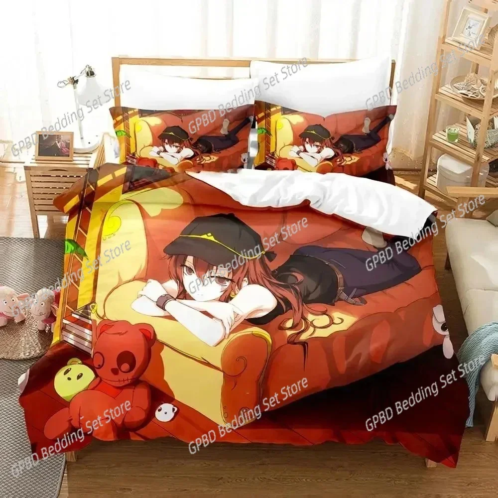 Anime Pixiv Fantasia 3D NEW Duvet Cover Pillowcase Bedding Set Adult Boy Girl Bedroom Decoration Children Single Double Large