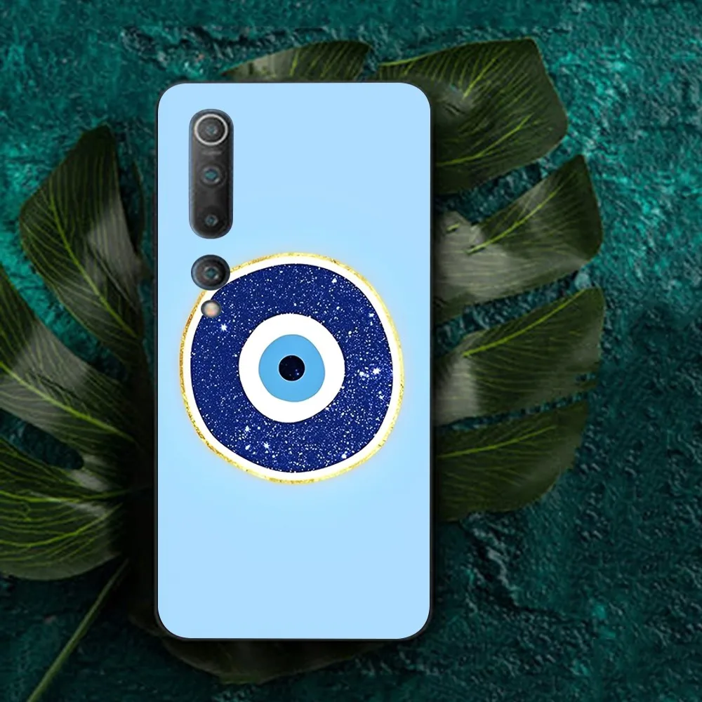 Turkish Lucky Blue Evil Eye Abstract Phone Case For Redmi Note 4 X 5 A 6 7 8 Pro T 9 Pro 9S 10 Pro 11 Pro 11S 11Epro PocoM3pro