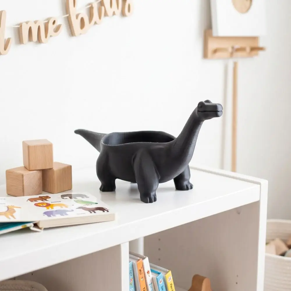 Multi-purpose 3D Printed Dinosaur Flowerpot Funny Ornaments Mini Flower Pot Desktop Decoration Plant Planting Pot Gift