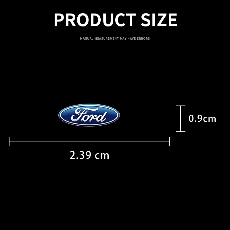 Car Side Window Stickers Car Logo Individuality Decal Accessories for Ford Focus 2 3 4 MK2 MK3 Kuga Edge Mondeo Fusion Ecosport