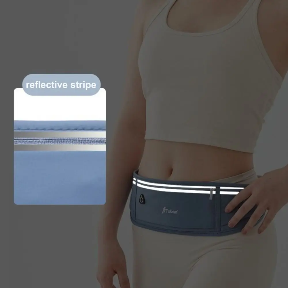 New Hidden Running Waist Bag Waterproof Belt Waist Pack Sports Belt Pouch Lightweight Gym Bags Mobile Phone Bag Men