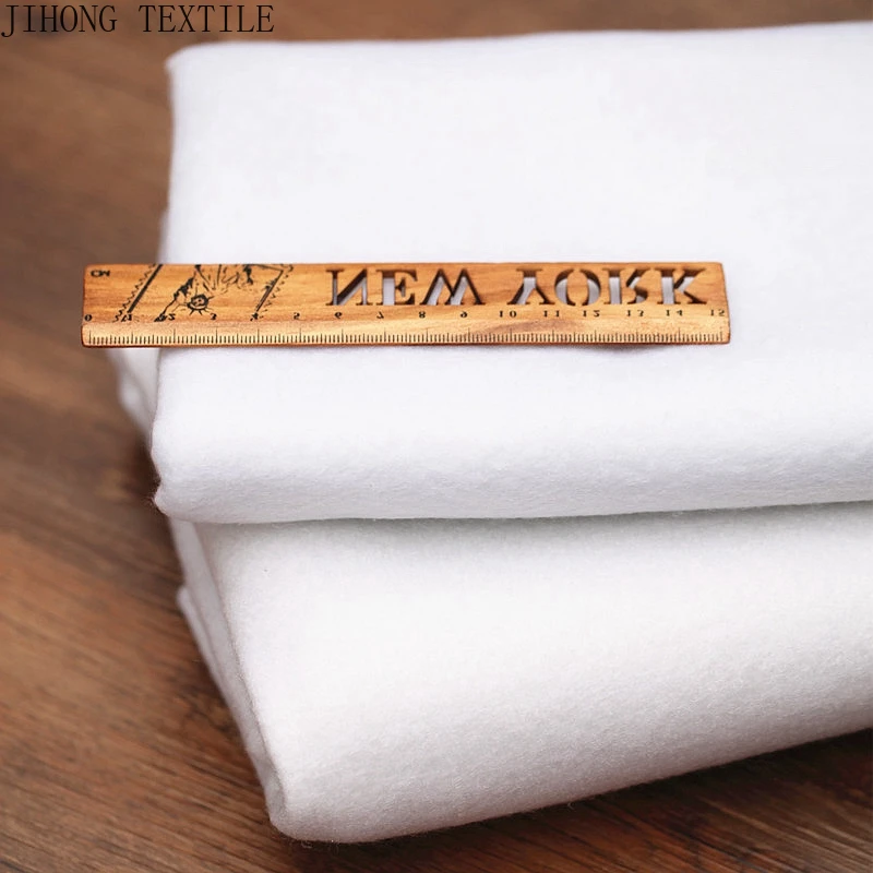 Hot Iron Interfacing Adhesive Fabric DIY Handmade Craft Clothing Bag Styling Shape Thick Lining Accessories 110g/200g/300g/420g