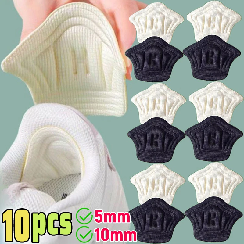 

10pcs/set Insoles for Shoes Patch Heel Pads for Shoes Adjustable Size Feet Pad Insole Adhesive Back Sticker Shoes Insert Insole