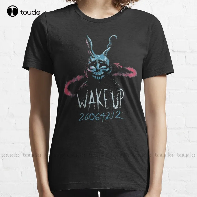 Wake up donnie darko Classic T-Shirt white collar shirt women Custom aldult Teen unisex digital printing Tee shirt xs-5xl