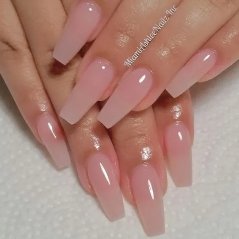 BORN PRETTY Quick Extension Nail Gel Polish Pink Nude Milk White Gel Soak Off UV Semi Permanent Nails Art For Manicure Tool