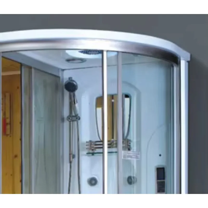 

2026 Hot BALISI New Design Bathroom Hot el New Design with Steam Shower Cabin Infraed Dry and Wet Steam Sauna Room