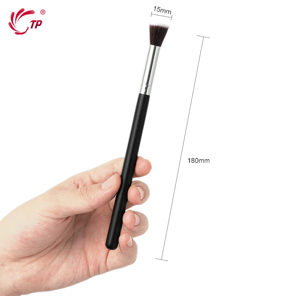 TP 2 pezzi spazzola morbida per polvere per immersione spazzole per immersione nail art fai da te detergente acrilico pulizia della polvere rimozione glitter strumenti per manicure