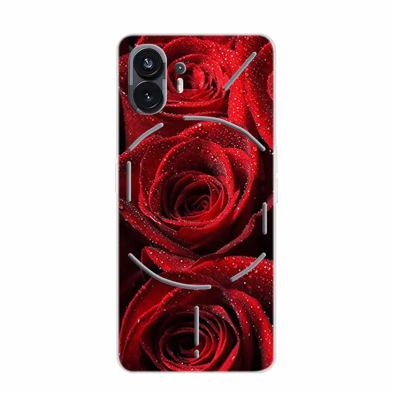 For Nothing Phone One 1 Case Phone1 Clear Bumper TPU Soft Back Cover Case For Nothing Phone Two 2 Phone Case Cover Phone2 Funda