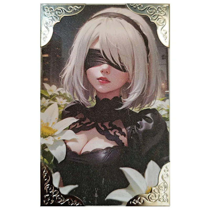 Anime Goddess Story Rare Refraction Game Collectible Cards Himeko Yun Jin Tokisaki Kurumi Ganyu Toys for boys Birthday Present