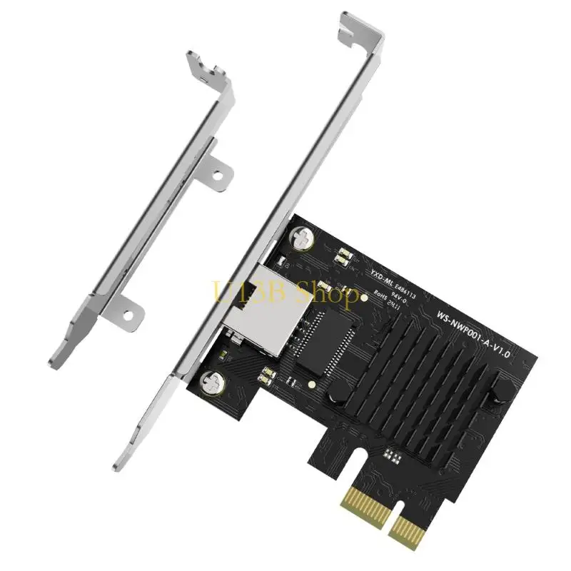Actualizaciones red U13B con tarjeta Ethernet PCIe 1GBPS, LAN RJ45 para PC escritorio, instalación fácil