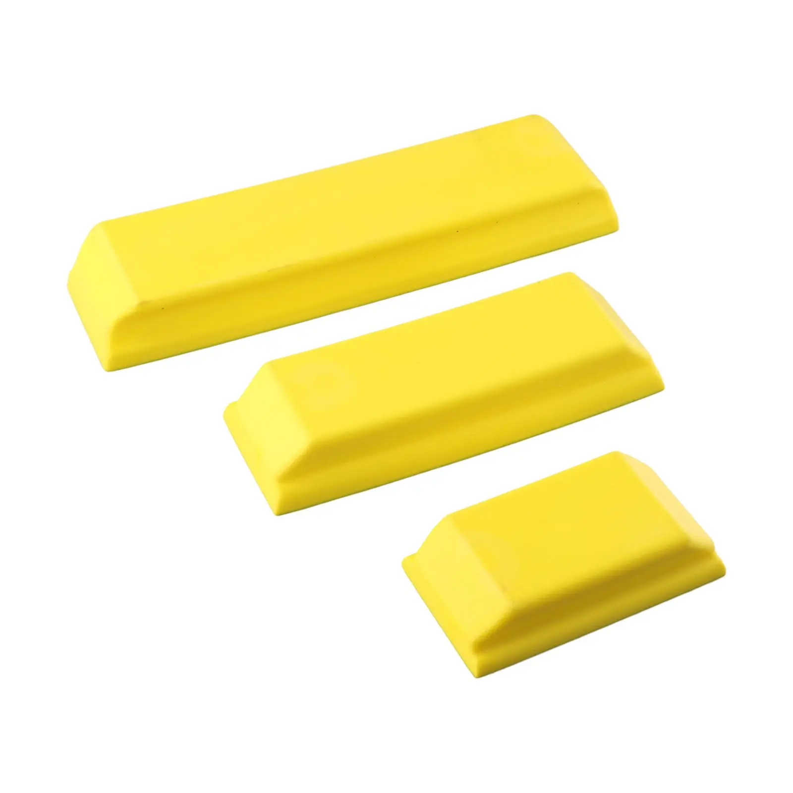 Auto Body Polishing Plastic Attach Sandpaper Sheets Rectangle Hand Sanding Block Kit Auto Body And Shops Auto Body