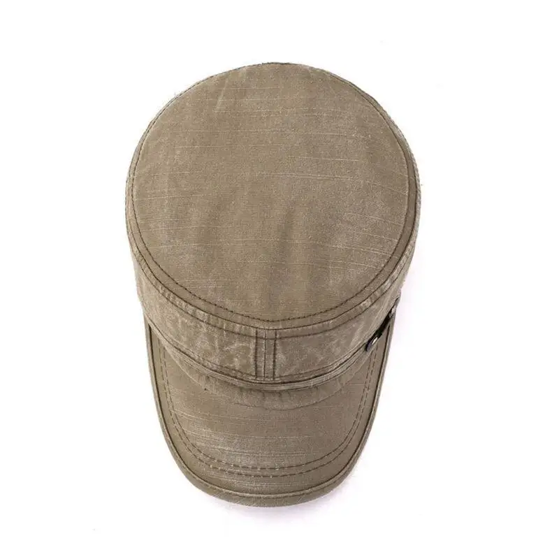 39BD Men Women Unisex Newsboy Cadet Cap Color Sunshade Vintage Washed Cott