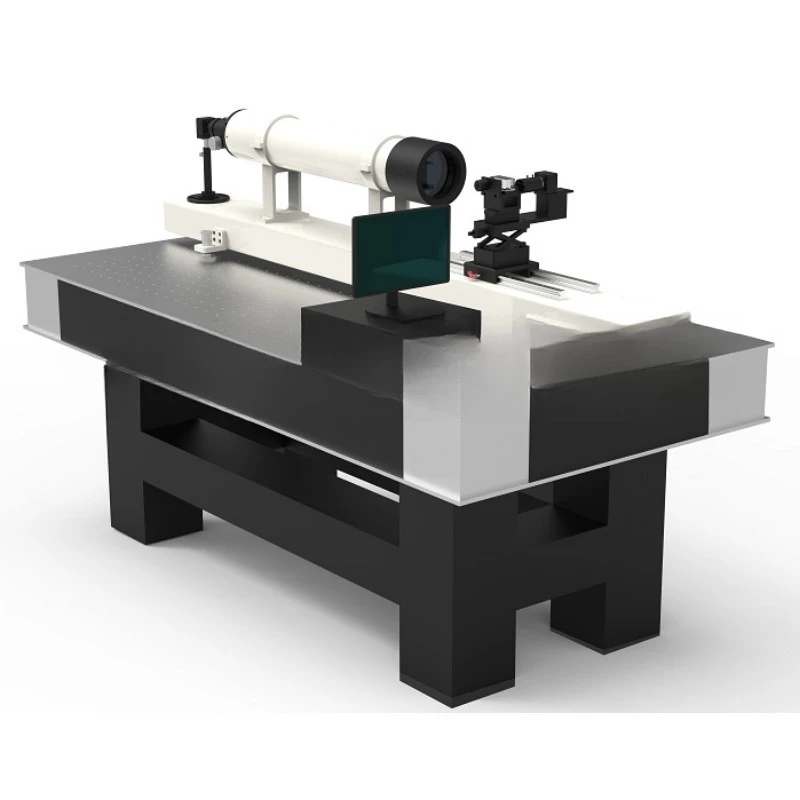 LiDAR reception and emission optical axis calibration rangefinder telescope optical axis corrector tuning debugging