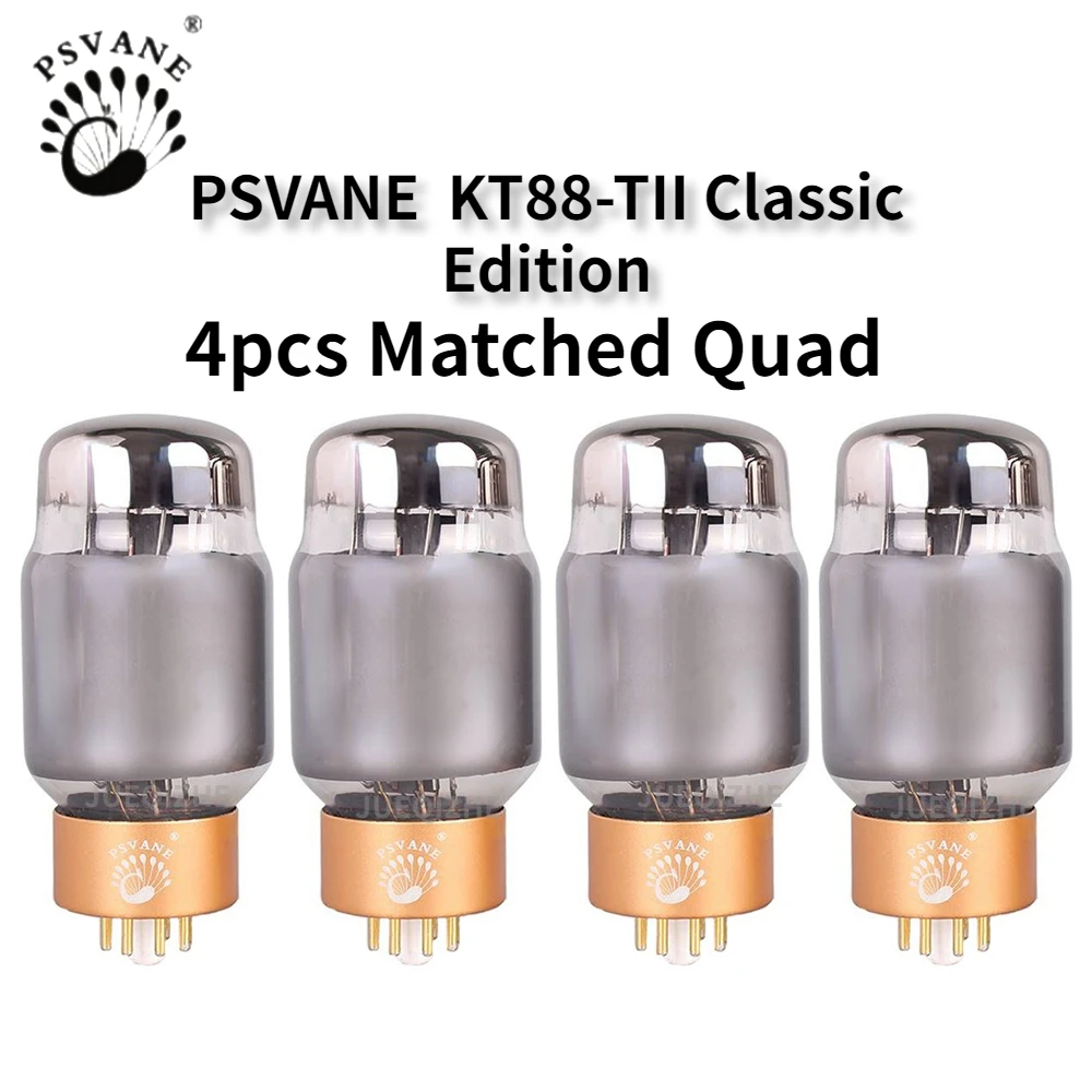 

PSVANE KT88-TII Classic Edition Classic Vacuum Tube Replaces KT88 KT120 6550 KT90 CV5220 Tube Amplifier Original Matched Quad