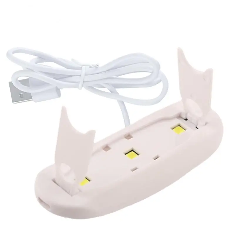 Foldable Phototherapy Lamp 2 Speeds Quick Drying And Curing Efficient Innovative Durable Highest Rated Usb Nail Dryer Nail Dryer