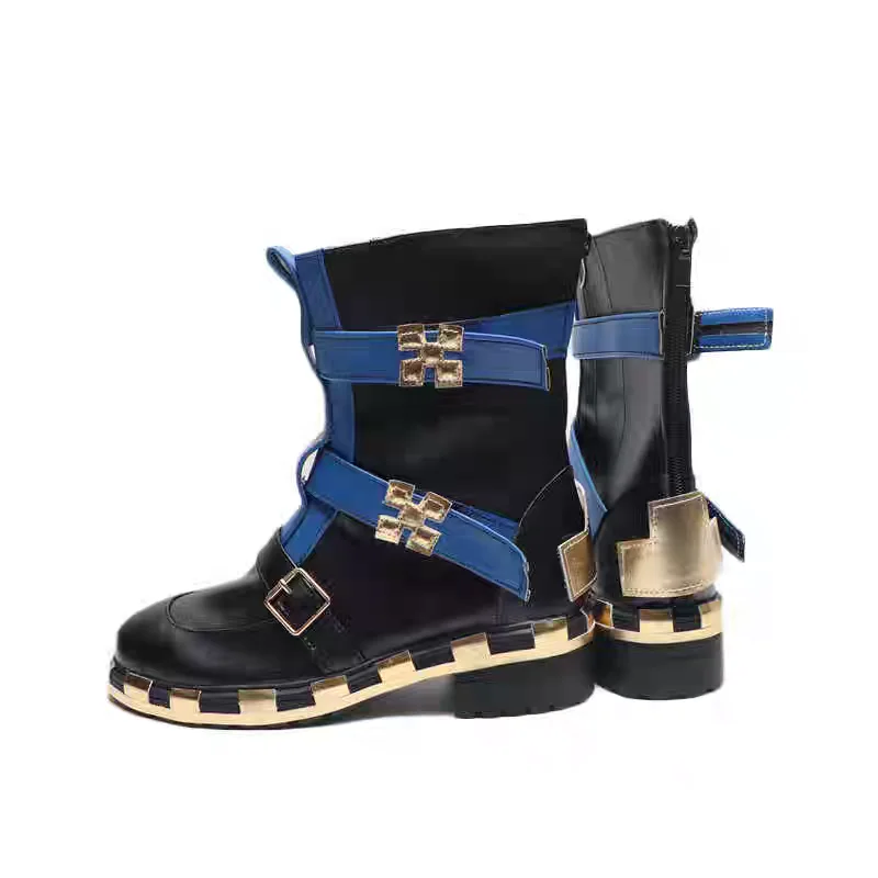 Game Genshin Impact Kinich Custom Made Cosplay Shoes Boots Halloween Props