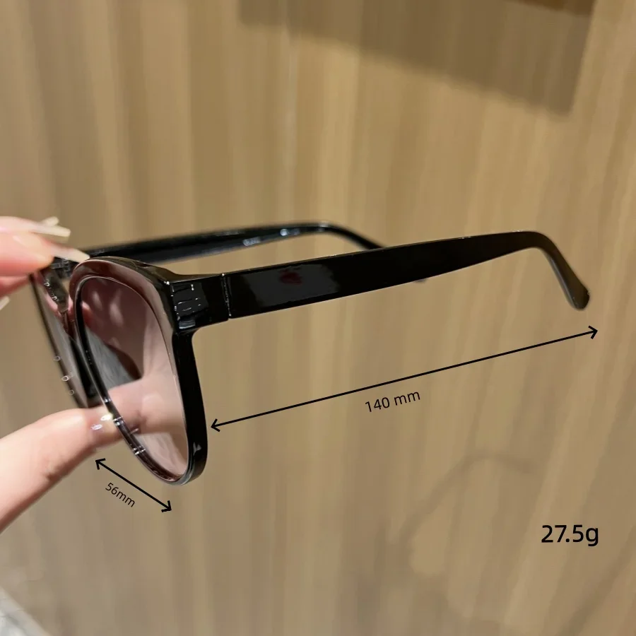 1 قطعة نظارات الموضة النسائية نمط جديد تنوعا إطار دائري عين القط التدرج اللون تصميم فريد تشكيل الوجه ملابس يومية حفلة O