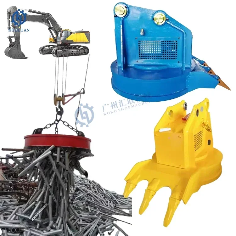 10t 6-38ton Electrically Switched Electro Lifting Magnet Electromagnetic Sucker For Materials Handlers Metal Suction Cup Chuck