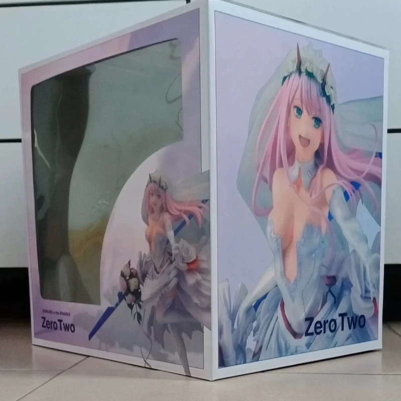 New Anime Darling In The Franxx Figure Zero Two Pvc Collection Doll Model Statue Desktop Ornaments Collect Creative Kid Toy Gift