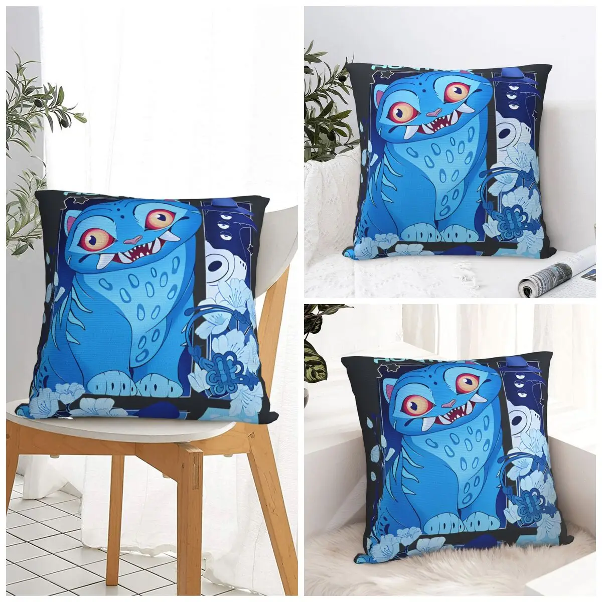 

Kpop Demon Hunter Pillow Case Kawaii Pillow Cover Polyester Custom DIY Cushion Cover Pillowcases For Wedding Party Home Decor