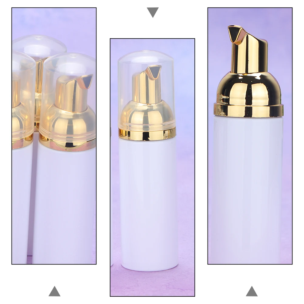

4 Pcs Foam Bottle Facial Bottles Foaming Container Dispenser Foams Pump The Pet Empty
