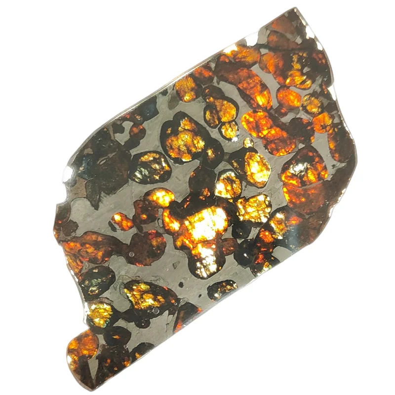 Sericho High-Quality Meteorite Specimen Meteorite Ornaments Natural Meteorite Material Slices