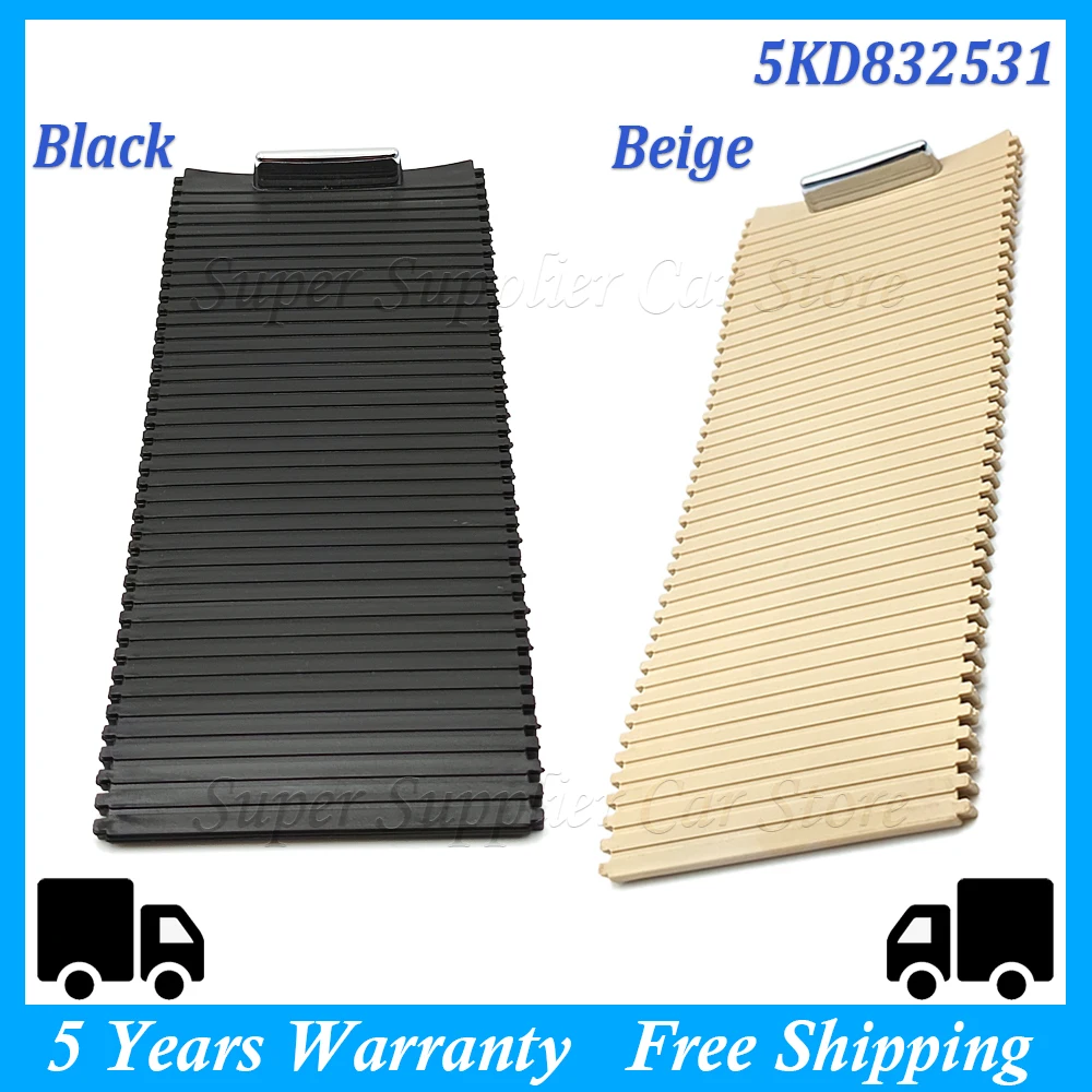 

New Water Cup Holder Roller Car Center Console Sliding Shutters For Golf 6 MK6 Golf 5 V Sagitar 2006-2014 5KD832531 5KD862531