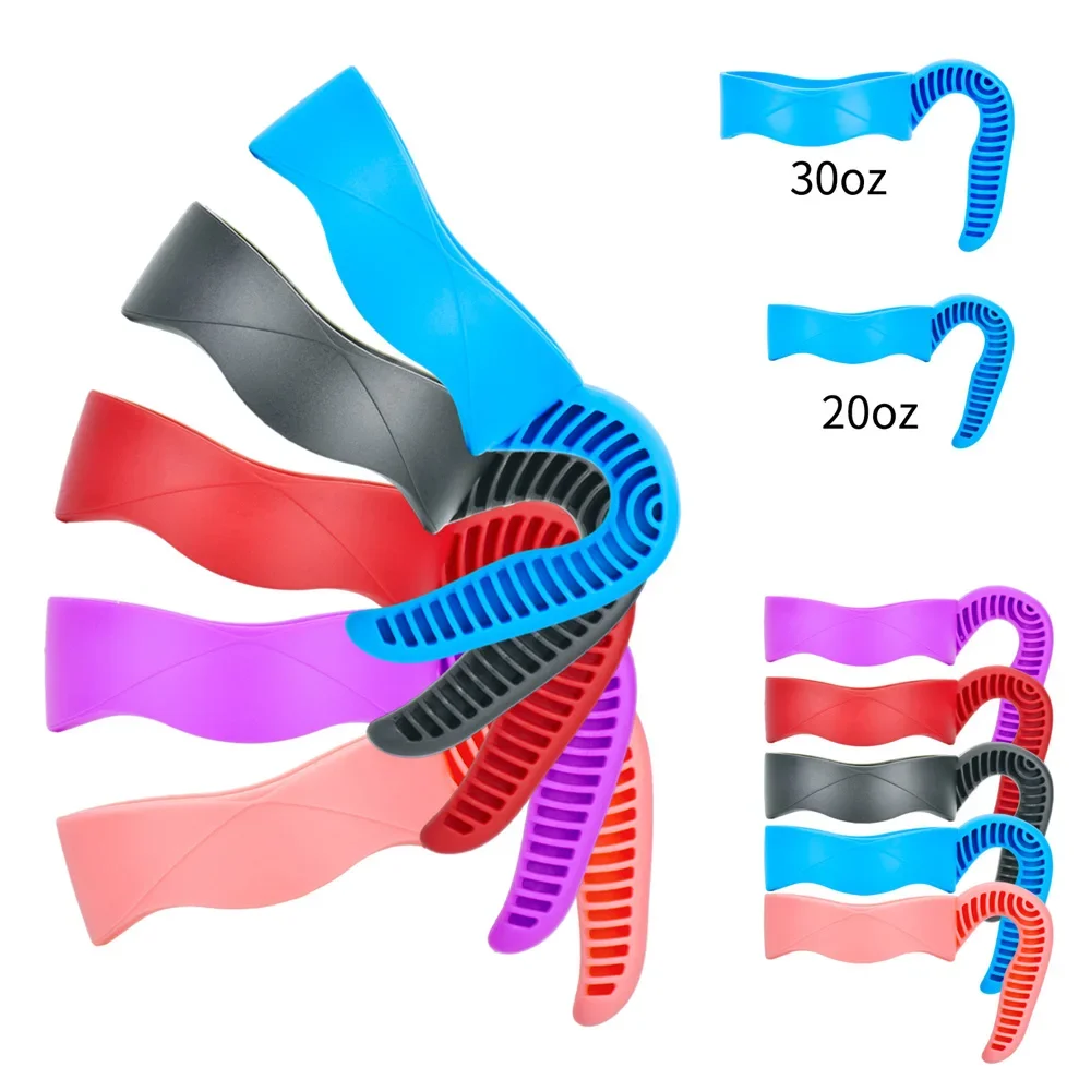 텀블러 손잡이 물 보온병, 거치대 여행 음료 용기 거치대 커피 컵, 휴대용 단열 병 액세서리, 20 oz, 30oz