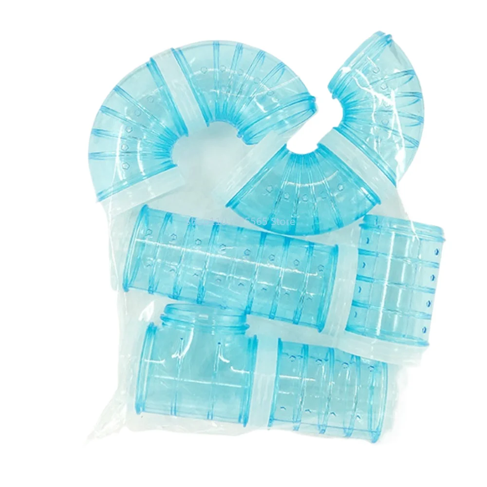 

Hamster Tube Set DIY Plastic Small Pet Tunnel Hamster Exercise Toy For Mouse DIY Tunnel Connection Tube Toy For Young Guinea-Pig