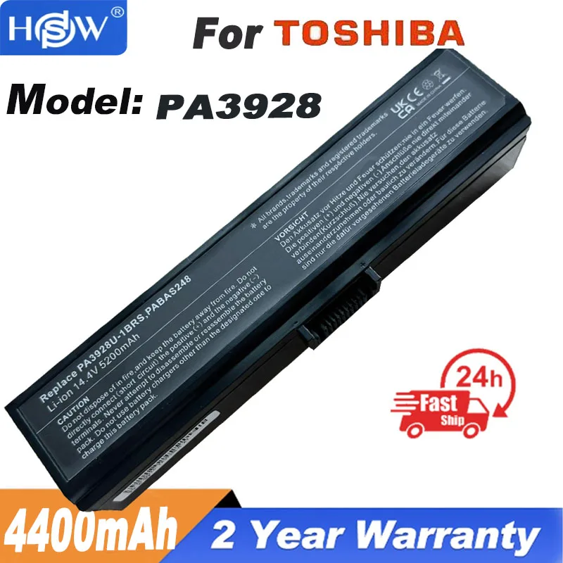 

New 5200mAh 14.4V PA3928U-1BRS PABAS248 Laptop Battery For Toshiba Qosmio X770 X775 X770-107 136 X775-3DV78 Q7270