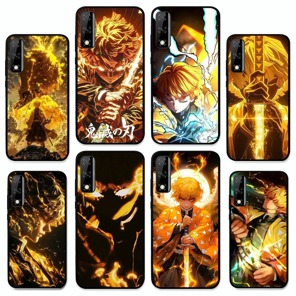 

Zenitsu Agatsuma Phone Case For Huawei Y9 6 7 5 Prime Enjoy 7s 7 8 Plus 7a 9e 9plus 8E Lite Psmart Shell