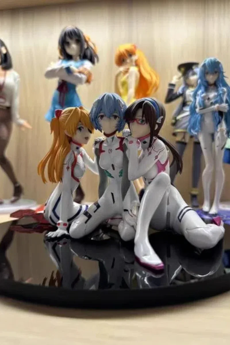 NEON SENESIS EVANGELION-Figurines d'action de la série Beautiful Girl, modèles OligMakPain, Shibuya Langley, Ayanami Rei Butter, jouets pour enfants, cadeaux