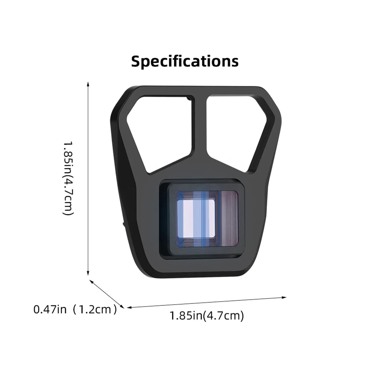 عدسة سينما لـ 3 PRO Special Cine Lens 1.15X Movie Anamorphic Lens مرشح شاشة واسعة ملحقات طائرة بدون طيار