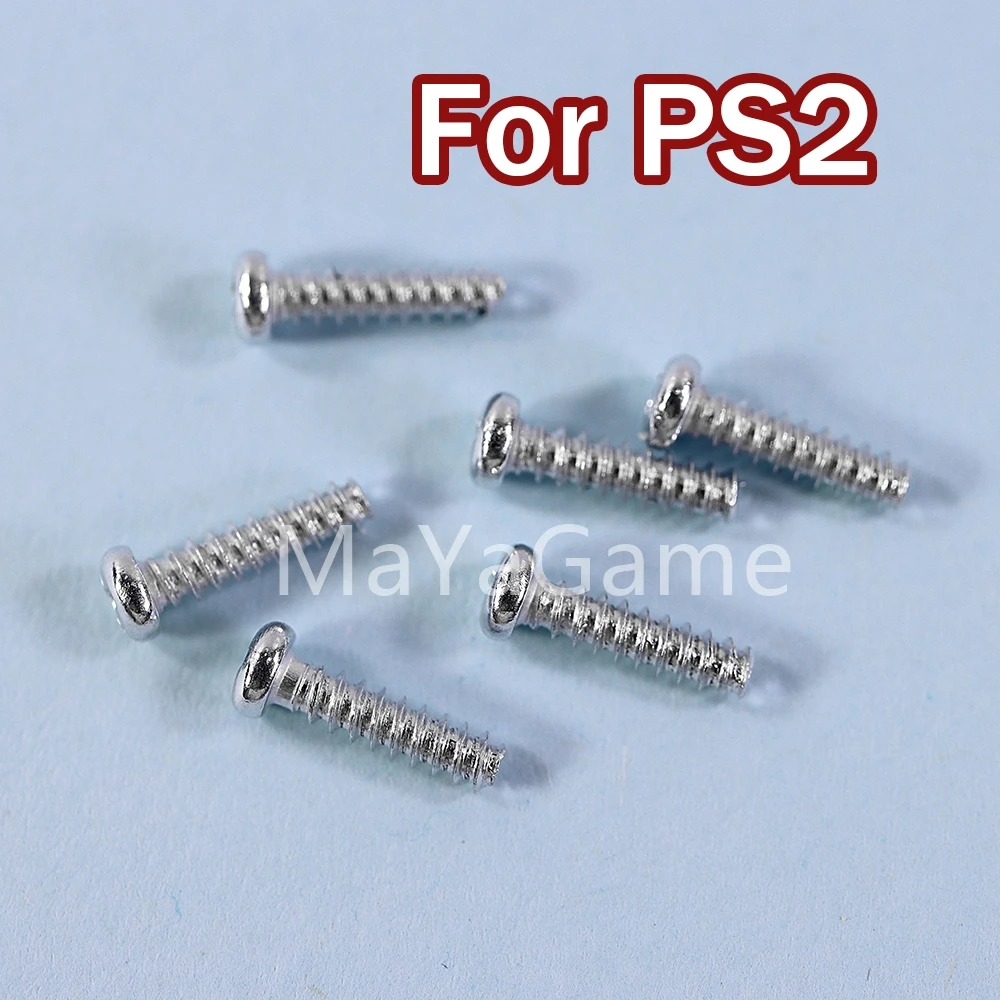 100sets OCGAME For PS2 7W 9W Host Screw Six in One 70000 90000 Case Screw Replacement 6 in 1 Screws