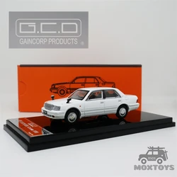 GCD 1:64 Crown 155 White RHD Diecast Model Car