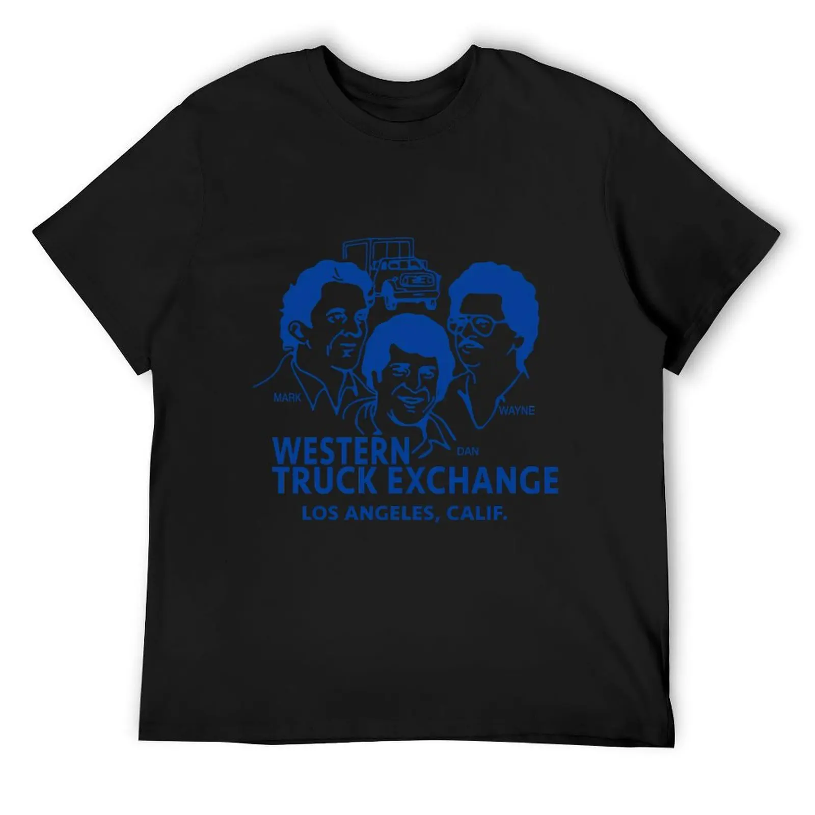 Western Truck Exchange T-Shirt vintage t shirts Blouse mens t shirts top quality