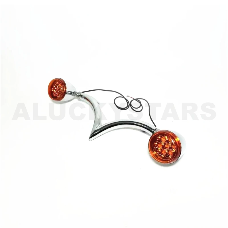 Motorcycle Rear Turn Signal Indicator Light Bars For Harley Softail Fat boy Heritage Classic Springer Touring Road King 97-22