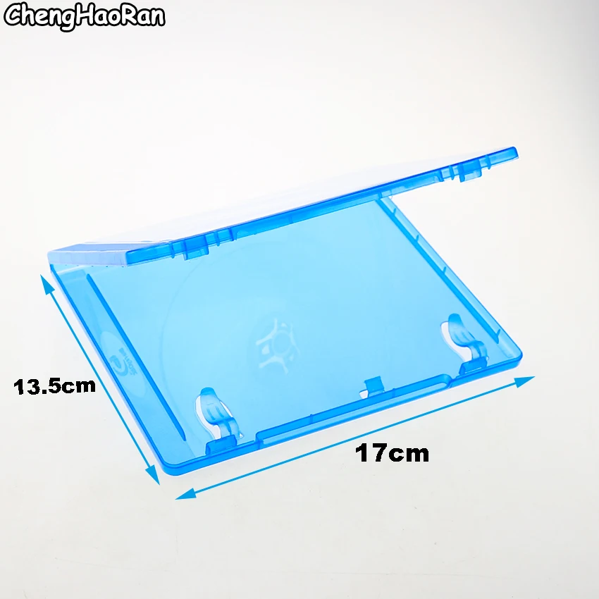 ChengHaoRan-estuche portátil ultrafino estándar para DVD, paquete de CD transparente, organizador de almacenamiento de CD, caja de álbum, 1 unidad