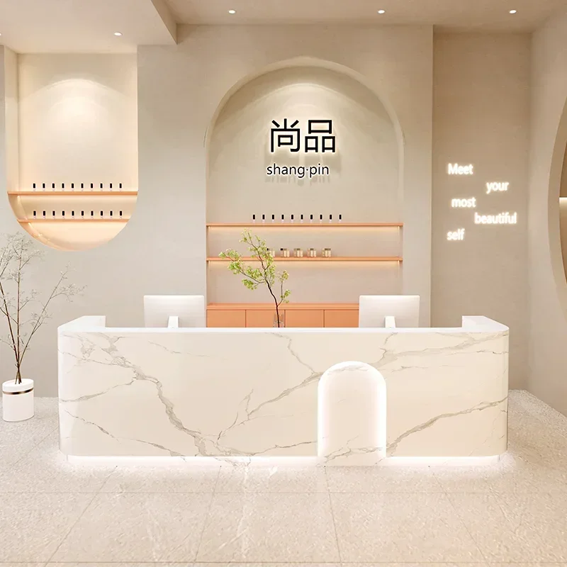 

Роскошные офисные столы для приемных, стойки ресепшн, лекционные трибуны, простые современные стойки-ресепшн для салонов, кафе, кассовые столы