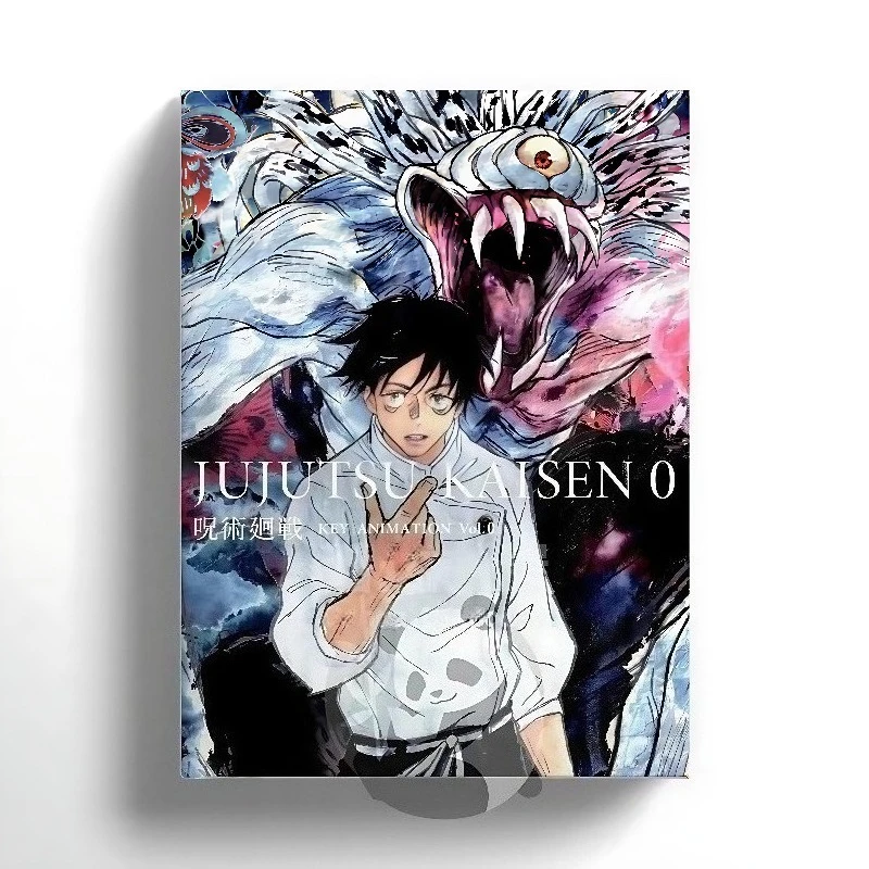 Jujutsu Kaisen Artbook Collection Character and Scene Artwork Line Art Book Anime Design Collection Yuujin Itadori, Satoru Gojo