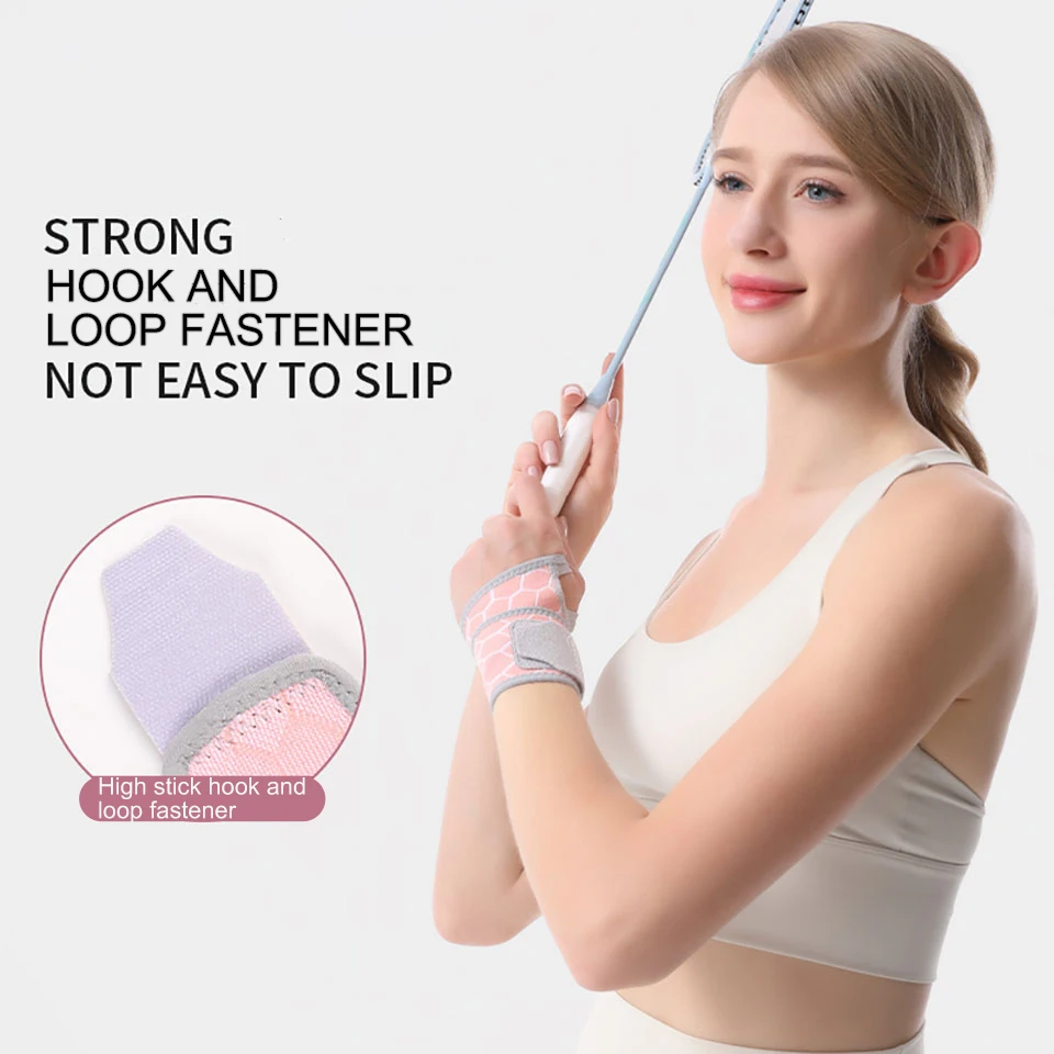 GETINFIT 1Pcs Wrist Support Breathable Stabilize The Joints Prevent Sprains Double-Layer Pressurization Tennis Badminton Unisex