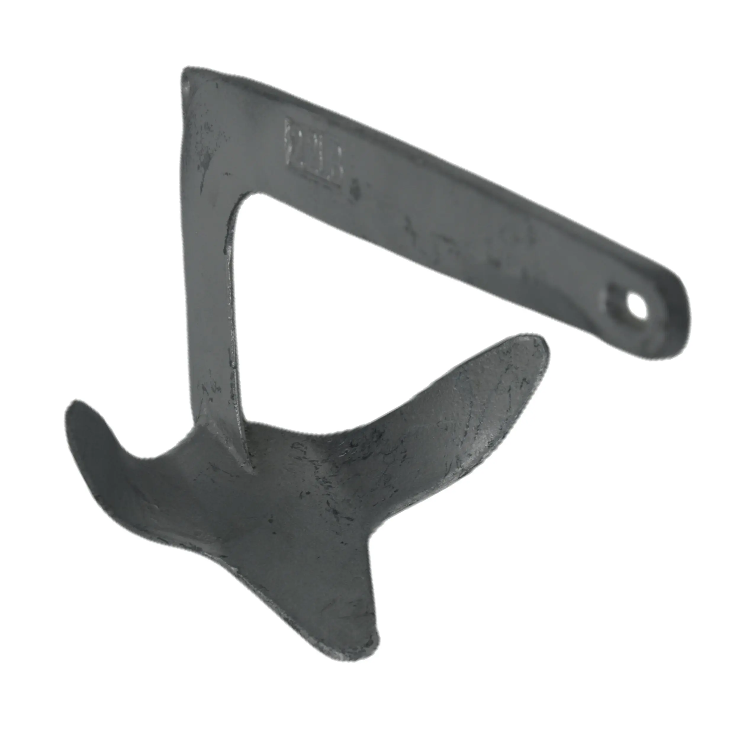 2.2 lbs 1 kg Galvanized Steel Bruce/Claw Boat Anchor