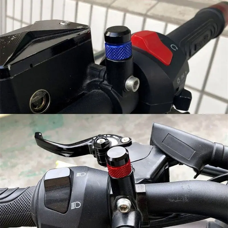 2 Pcs For YAMAHA XMAX 300 125 Xmax300 Xmax250 XMAX400 Xmax125 Metal Motorcycle M10*1.25 Rear Mirror Hole Plugs Screw Bolts Cover