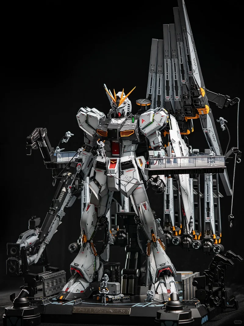 【IN VOORRAAD】Daban 1/60 PG RX-93 V Metalen Structuur Actiefiguren Uitgerust Met Drijvende Kanon Assemblage Model Verzamel Kid Speelgoed